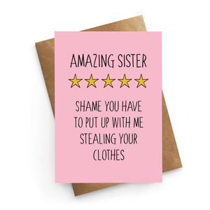 Amazing Sister 5 Stars