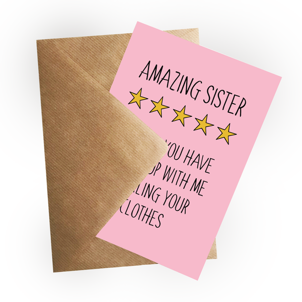 Sister Birthday  Card