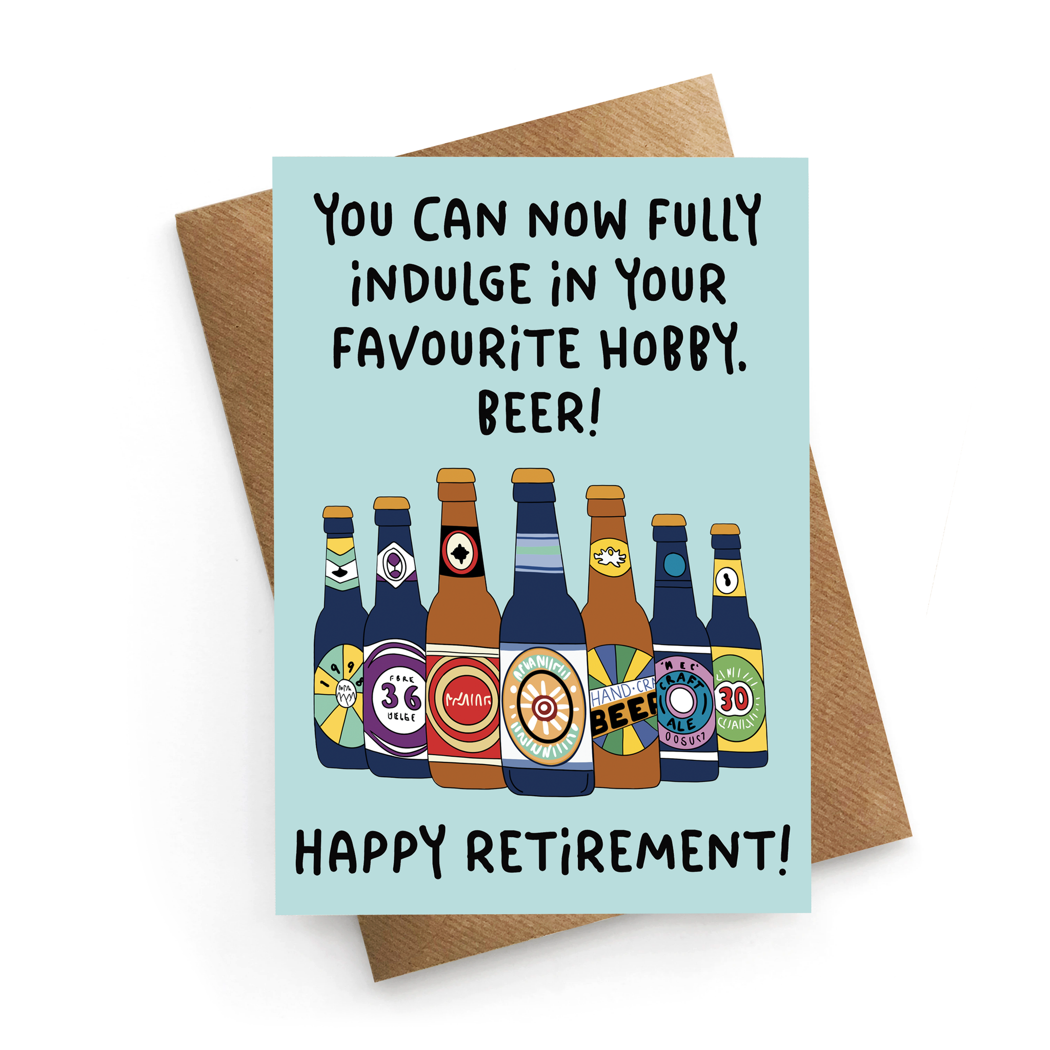 Beer Retirement Card