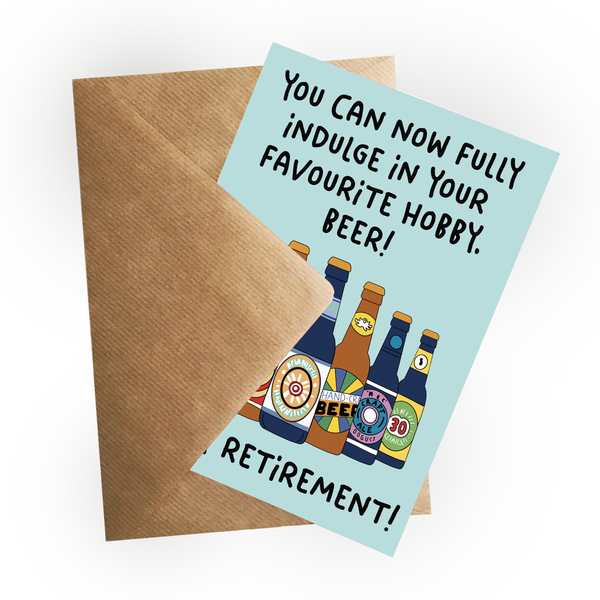 Beer Retirement Card