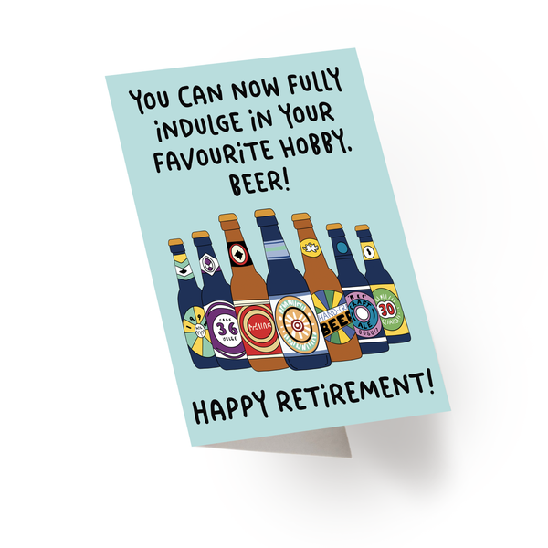 Beer Retirement Card