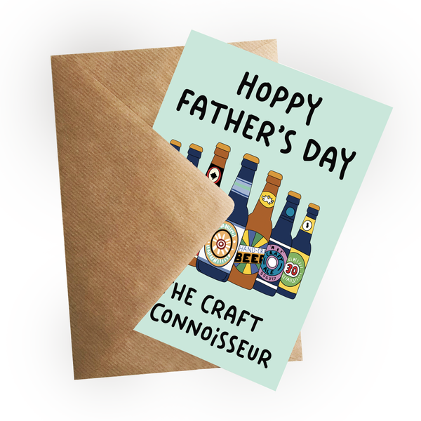 Craft Beer Father's Day Card