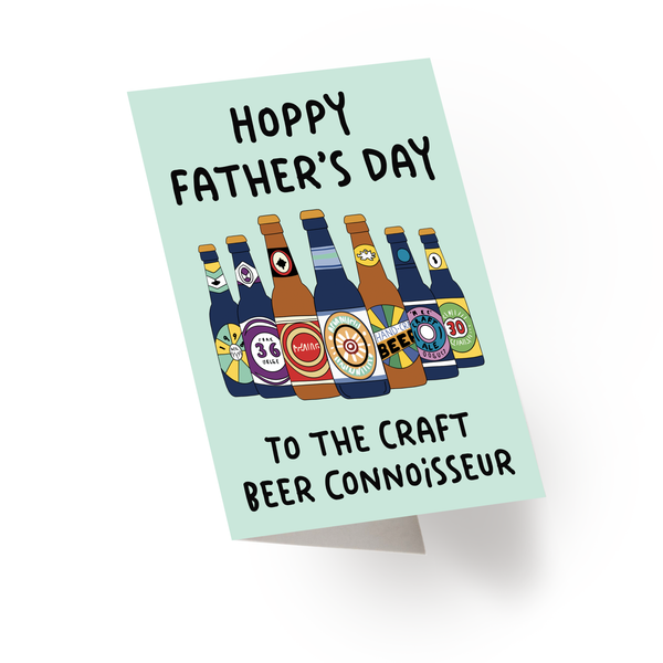 Craft Beer Father's Day Card