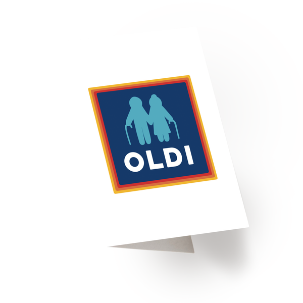 Oldi Birthday Card