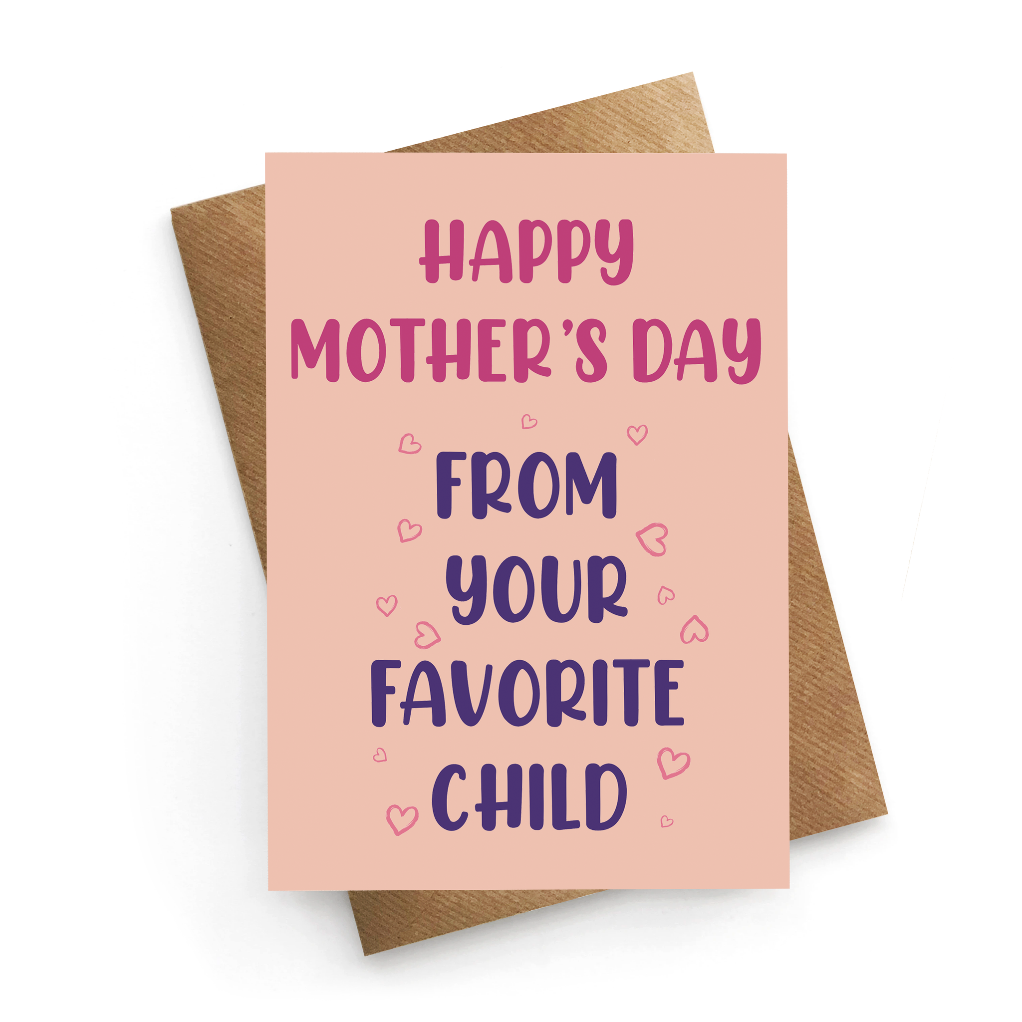 Favorite Child Mother's Day Card