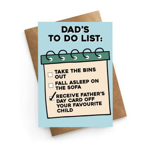 Dad To Do List