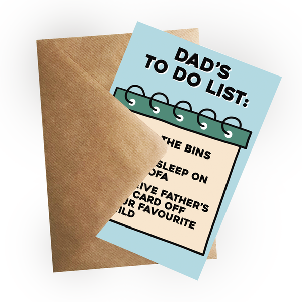 Dad To Do List