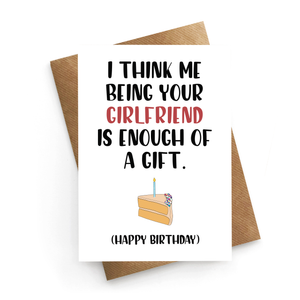 Boyfriend Birthday Card