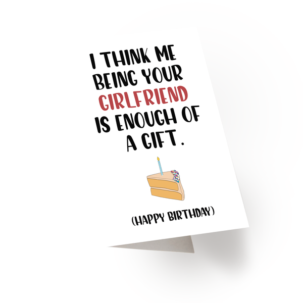 Boyfriend Birthday Card