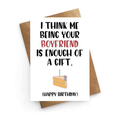 Girlfiend Birthday Card