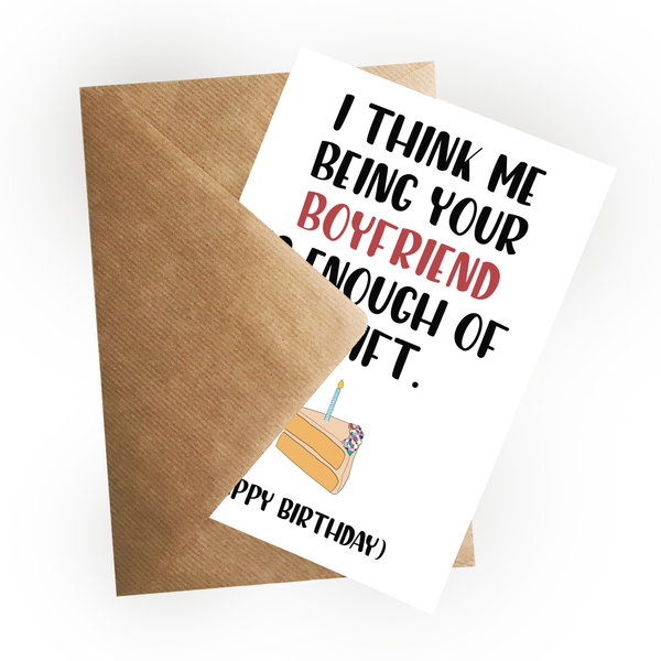 Girlfiend Birthday Card