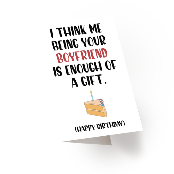 Girlfiend Birthday Card