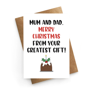 Mum & Dad Greatest Gift Card