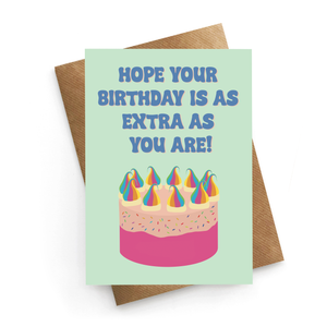 Extra Birthday Card