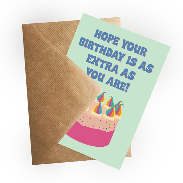 Extra Birthday Card