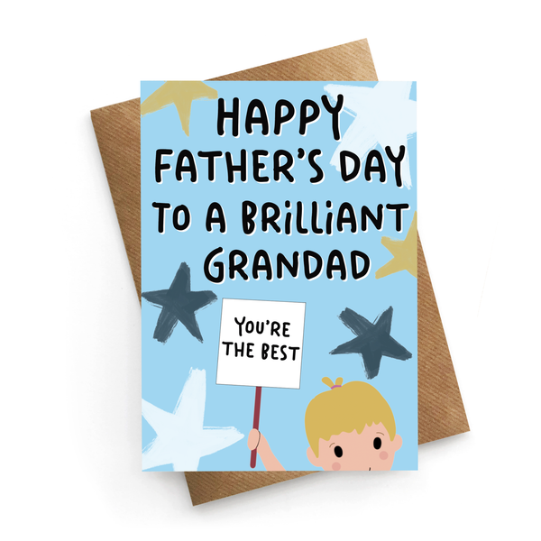 Brilliant Grandad Card