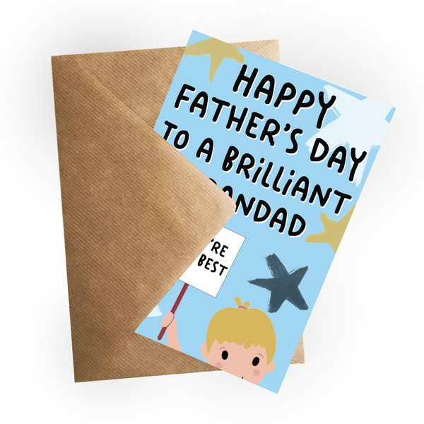 Brilliant Grandad Card