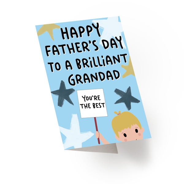 Brilliant Grandad Card