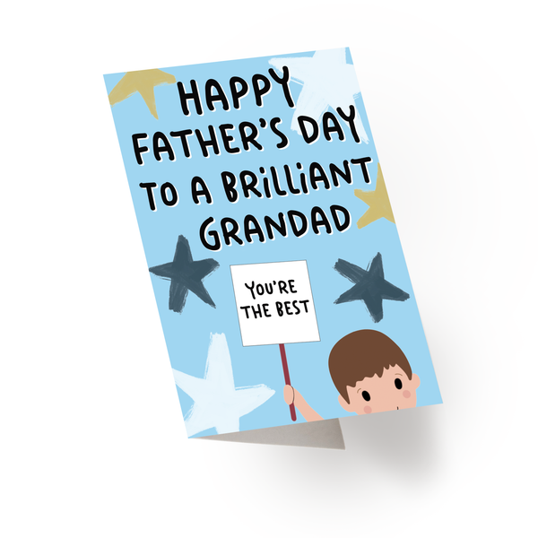 Brilliant Grandad Card