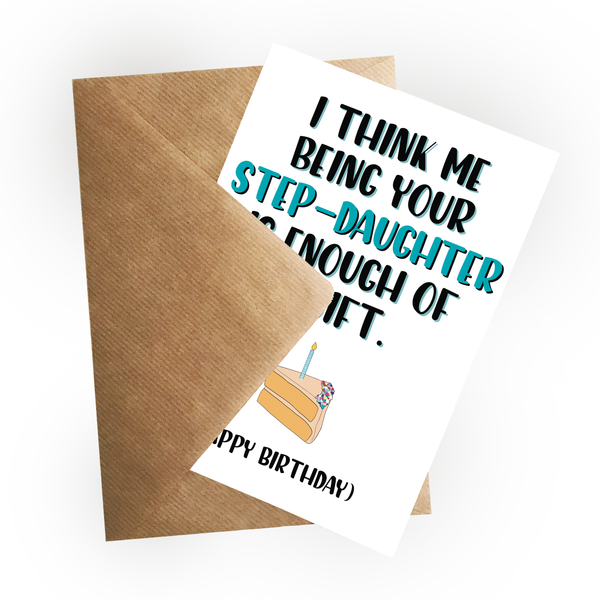 Stepdad Birthday Card