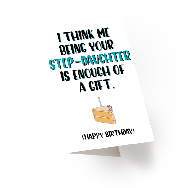 Stepdad Birthday Card