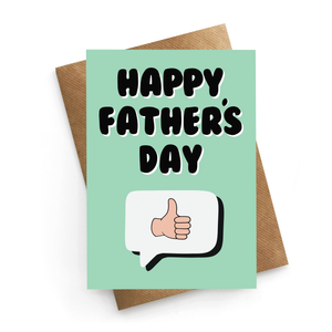 Thumbs Up Father's Day Card