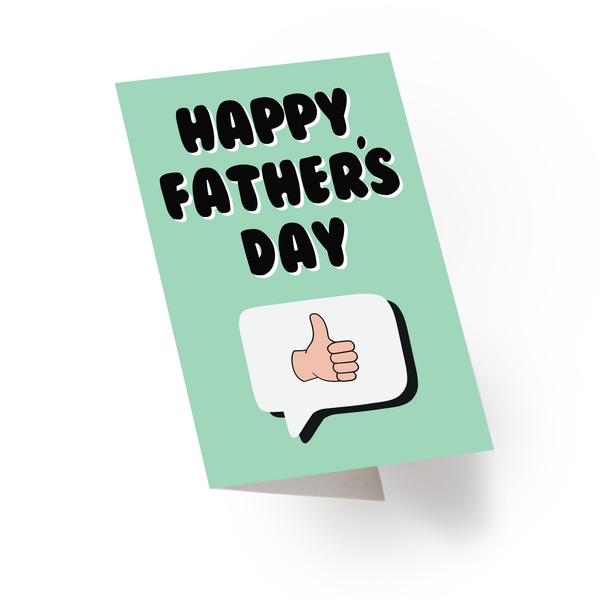 Thumbs Up Father's Day Card