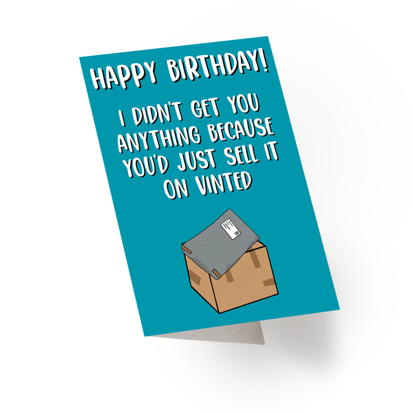 Vinted Birthday Card