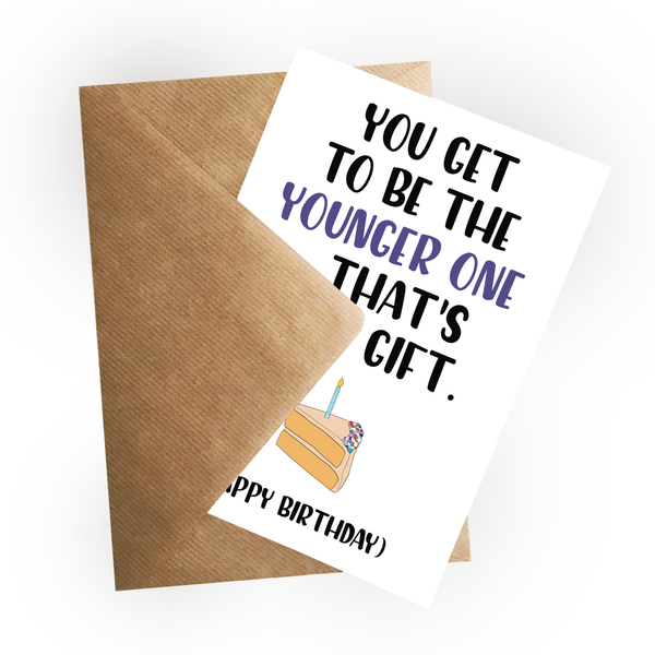 Younger One Birthday Card