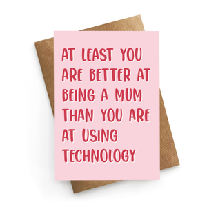 Technology Mum Card