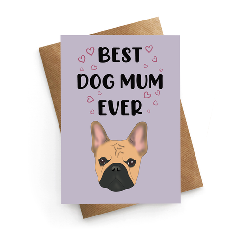 Frenchie Mum Card