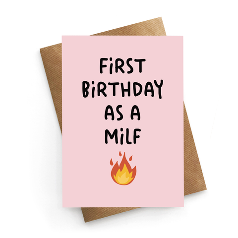 Milf Birthday Card