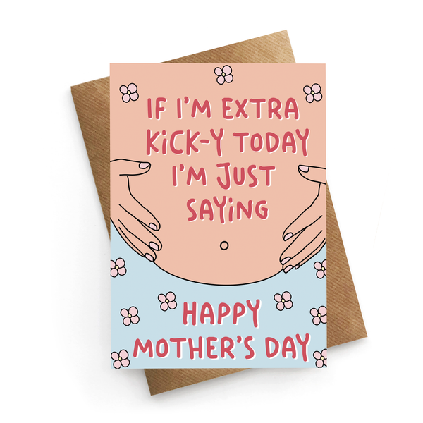 Bump Mothers Day Card