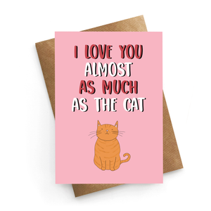 Cat Valentines Card