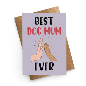 Best Dog Mum Card