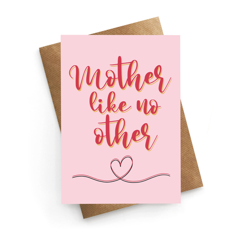 Mother Like No Other Card